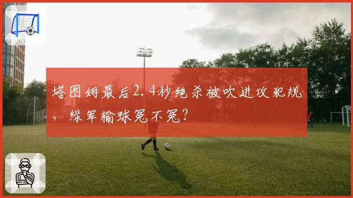 塔图姆最后2.4秒绝杀被吹进攻犯规，绿军输球冤不冤？