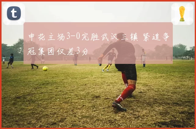 申花主场3-0完胜武汉三镇 紧追争冠集团仅差3分