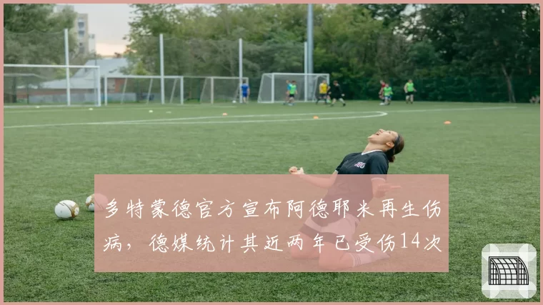 多特蒙德官方宣布阿德耶米再生伤病，德媒统计其近两年已受伤14次